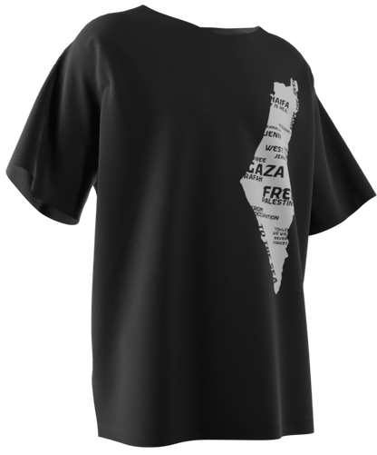 Palestine Map T-shirt