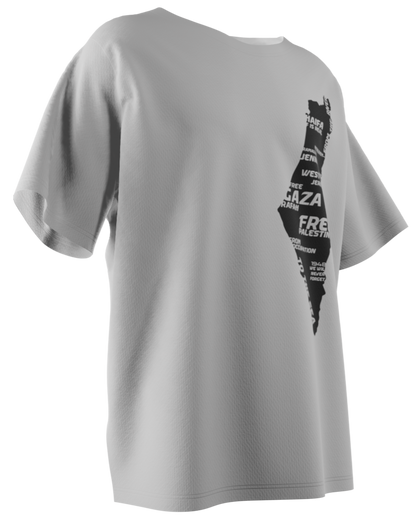 Palestine Map T-shirt